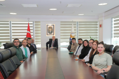 Rektör Hatipler, Tıp Fakültesi’ne Atanan Akademisyenleri Kabul Etti