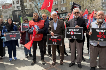 Çorlu'da Eğitim-Bir-Sen Üyeleri Okul Saldırılarına İlişkin Açıklama Yaptı