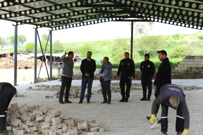 Şarköy’de Çok Amaçlı Kapalı Alan Çalışmaları İncelendi