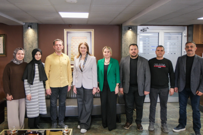 AK Parti Edirne İl Başkanı İba’dan Mali Müşavire Ziyaret