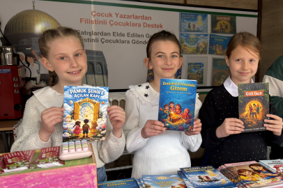 Edirne'de Çocuk Yazarların Yazdığı Kitapların Geliri Filistinli Akranlarına Bağışlanacak