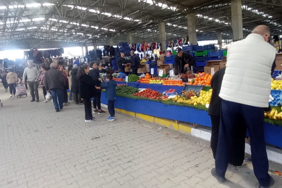 Havsa’da Halk Pazarı Bu Hafta Sakin Geçti