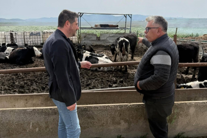 İl Genel Meclis Üyesinden Üreticiye Ziyaret