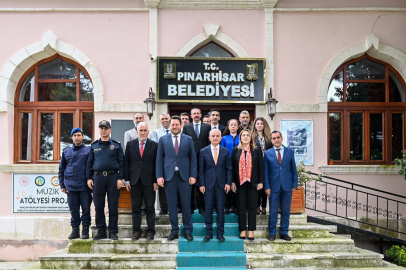 Kırklareli Valisi Turan, Pınarhisar Belediyesini Ziyaret Etti