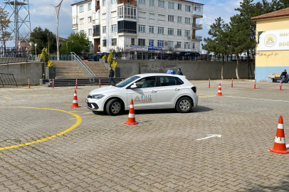 ‎Havsa’da Direksiyon Sınavı Heyecanı