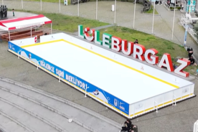 Lüleburgaz’da Sentetik Buz Pateni Pisti Açılıyor
