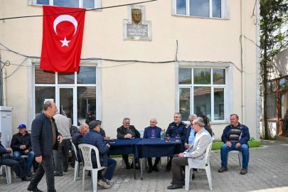 Vali Turan Kayalı Köyü’nde Yağmur Duası Programına Katıldı