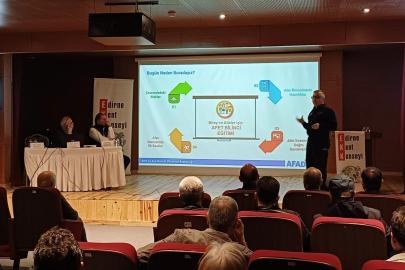 Edirne’de Afet Bilinci Paneli