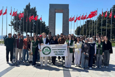 Trakya Üniversitesi Öğrencilerinden Çanakkale’ye Tarih Yolculuğu