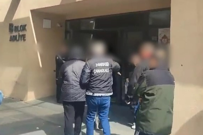 Çanakkale'de Farklı Suçlardan Aranması Olan 5 Şüpheli Tutuklandı