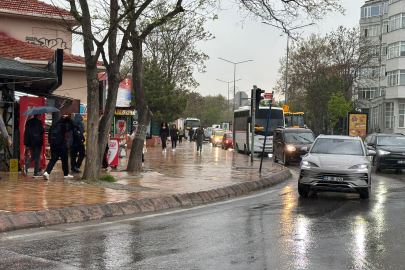 Edirne’de Gök Gürültülü Sağanak Etkili Oluyor