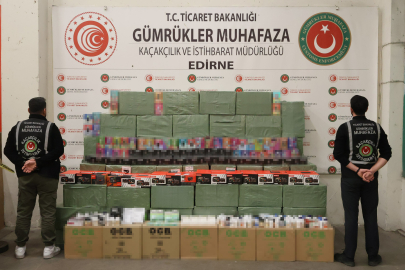 Kapıkule’de Milyonluk Kaçak Eşya Operasyonu