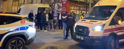 Trafikte Garip Olay: Taksiciye Kızan Yaya Çılgına Döndü