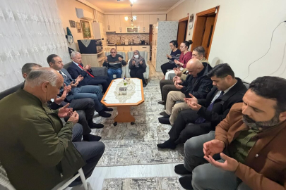 Vali Turan'dan Kıbrıs Gazisi Emin Balkan’ın Ailesine Taziye Ziyareti