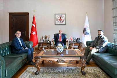 Vali Uğur Turan İlim Yayma Cemiyeti Heyetini Kabul Etti