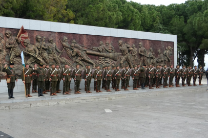 Çanakkale Kara Savaşları'nın 111'inci Yıl Dönümü Tören Provası Yapıldı