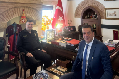 Edirne Emniyet Müdürü Ayhan'dan Soytürk'e Ziyaret