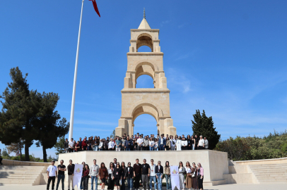 Tekirdağ NKÜ Öğrencileri Çanakkale Şehitliği'ni Gezdi