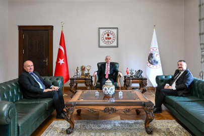 Vali Uğur Turan Karahalil Heyetini Kabul Etti