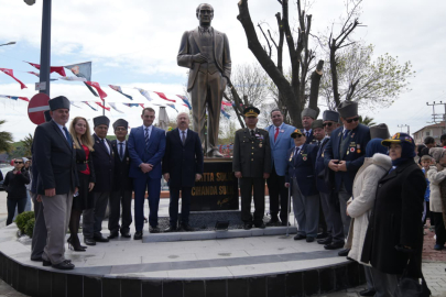 Marmaraereğlisi Sahilinde Atatürk Büstü Açıldı
