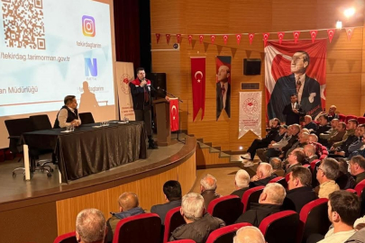 Çiftçilere Destek Toplantısı: Yeni Model Anlatıldı