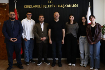 Gençlik Merkezi Ekibi Kırklareli Belediyesi’nde