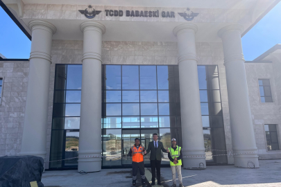 Babaeski Garı ve Demiryolu Hattı Çalışmalarına Yerinde İnceleme