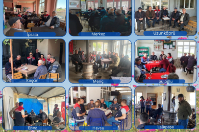 Edirne’de “Cuma Buluşmaları” Kapsamında Üreticilerle Bilgilendirme Toplantıları Yapıldı