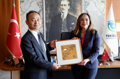 Japonya'nın İstanbul Başkonsolosu Ryoji Başkan Yüceer'i Ziyaret Etti