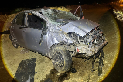 Keşan’daki Trafik Kazasında Biri Ağır 2 Kişi Yaralandı