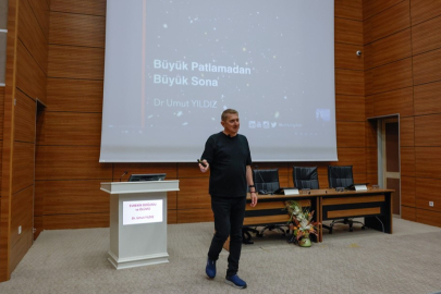 NASA’daki Türk Bilim Adamı Dr. Umut Yıldız, OMÜ’de Evrenin Sırlarını Anlattı