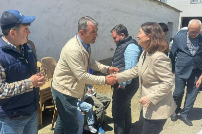 Fatma Aksal Yenimuhacır Teşkilatını Ziyaret Etti