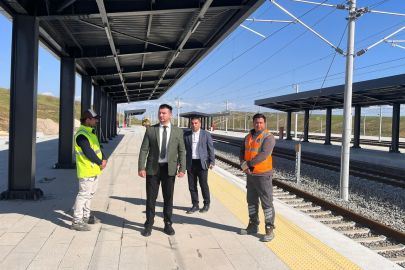 TCDD Babaeski Garı ve Hızlı Tren Hattı İnşası Devam Ediyor