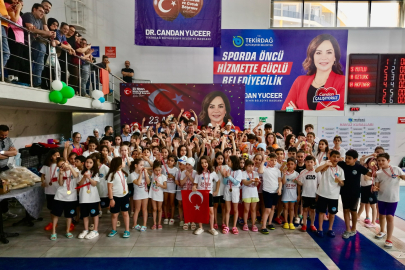 Tekirdağ’da 23 Nisan Yüzme Şenlikleri Düzenlendi