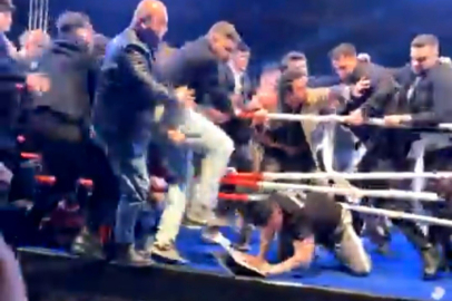 Trabzon'da Hafif Sıklet Maçında Kavga