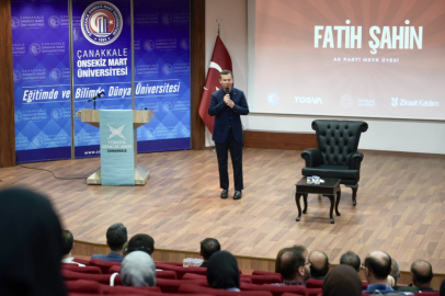 AK Parti MKYK Üyesi Fatih Şahin, Çanakkale'de "İhtisas Akademi" Programında Konuştu