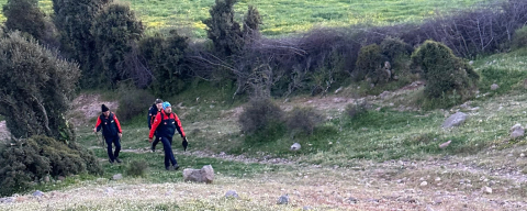 Çanakkale'de Ormanda Kaybolan Kişiyi Bulmak İçin Çalışma Başlatıldı