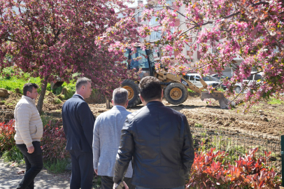 Çorlu’da Parklarda Bakım ve Onarım Çalışmaları Sürüyor