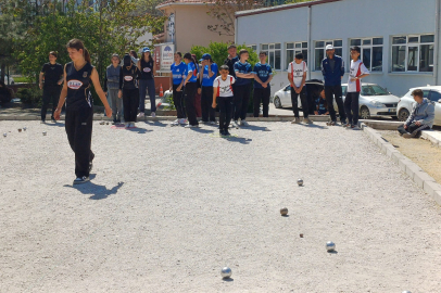 Edirne'de Bocce Yıldızlar Karşılaşmaları Yapıldı