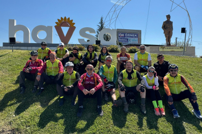 EDOSK Üyeleri Bisiklet Turu Düzenledi