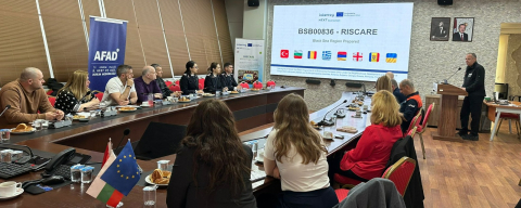 Edirne'de RISCARE Projesi Kapsamında Afet Koordinasyon Toplantısı Gerçekleştirildi