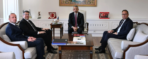 GTİ Genel Müdürü Ahmet Gürlek’ten Vali Yunus Sezer’e Ziyaret