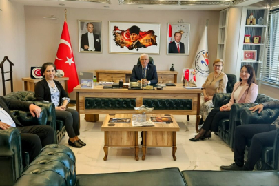 Meriç’te Kurum Temsilcilerinden Belediye Başkanı Atay’a Ziyaret