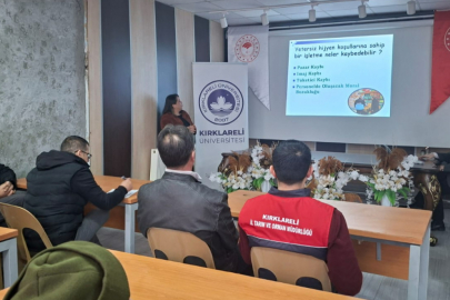 Kırklareli'nde Süt Sağım ve Sanitasyon Eğitimi Düzenlendi