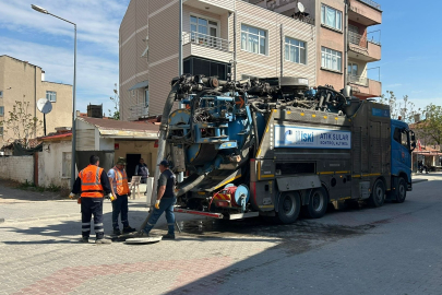 Uzunköprü’de Kanalizasyon Hatlarında Temizlik ve Bakım Çalışması