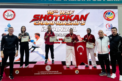 Çerkezköy Belediyespor Karate Takımından Dünya Derecesi