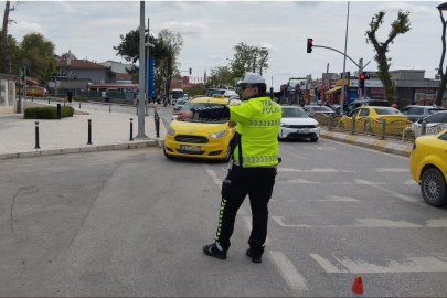 Selimiye Meydanı’nda Trafik Uygulaması