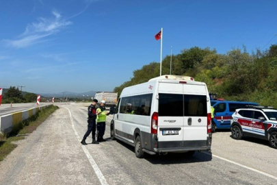 Jandarmadan Trafik Kontrolleri