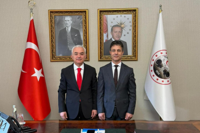 Vali Turan, Serkan Ayyıldız’ı Kabul Etti