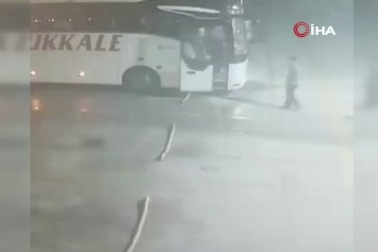 3 Kişinin Öldüğü Kazada Otobüsün Tekirdağ'da Otogardan Çıkış Anına Ait Görüntüler Ortaya Çıktı